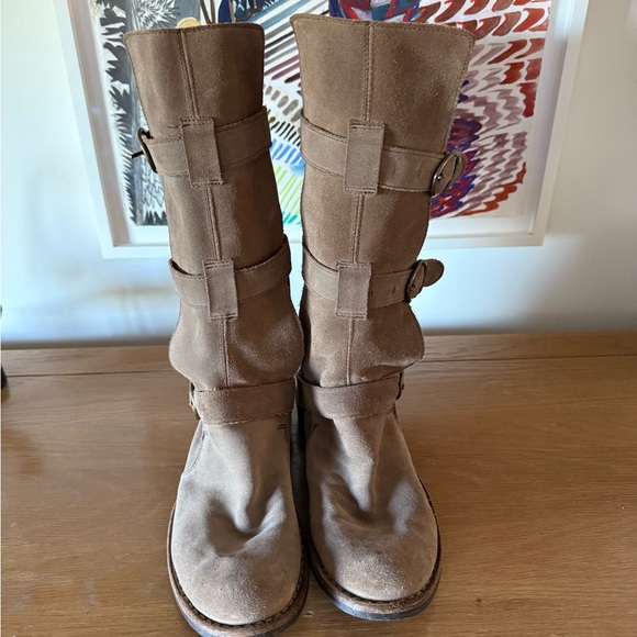 Fiorentini and Baker Classic Eternity Suede Moto Boot - Picture 2 of 6